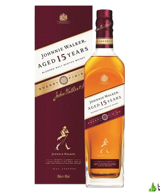 Johnnie Walker 15 Year Old Sherry Finish Blended Scotch Whisky 700mL - Liquorworld