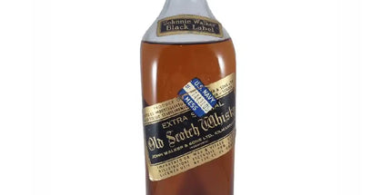 Johnnie Walker Black Label Extra Special Mid 1900's Old Scotch Whisky 750ml US NAVY