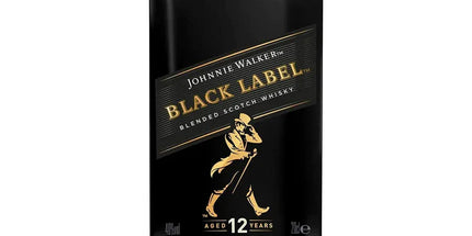 Johnnie Walker Black Label Flask Limited Edition Blended Scotch Whisky 200mL - Liquorworld