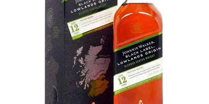 Johnnie Walker Black Label Lowlands Origin 12 Year Old Blended Scotch Whisky 1L