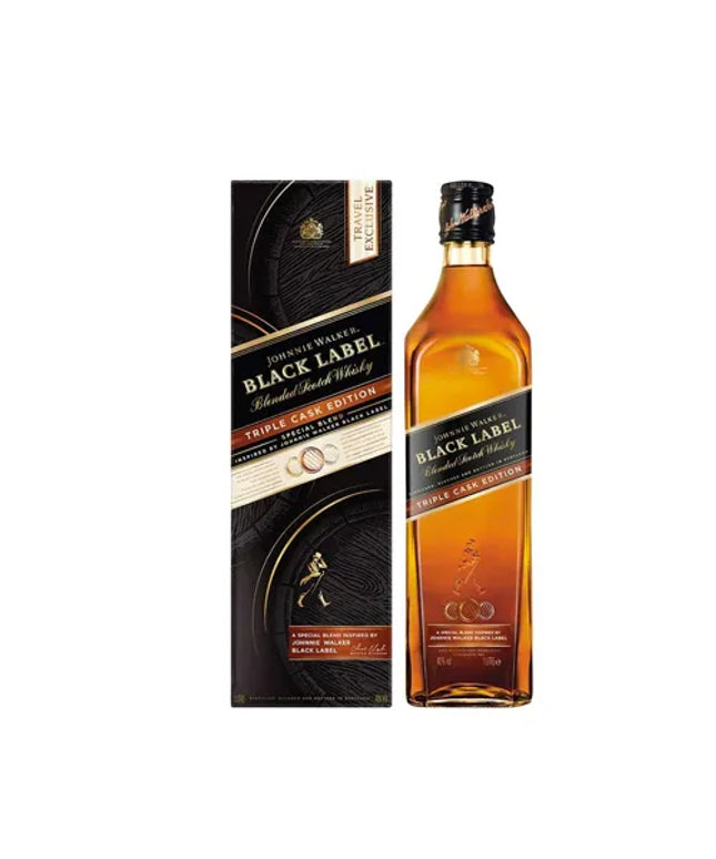 Johnnie Walker Black Label Triple Cask Edition Blended Scotch Whisky 1L
