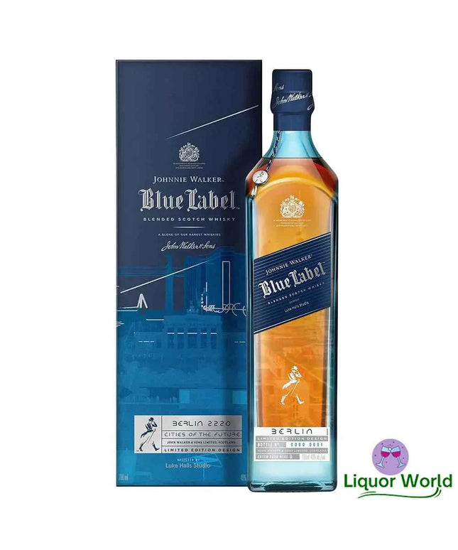 Johnnie Walker Blue Label Cities Of The Future Berlin 2220 Blended Scotch Whisky 700mL
