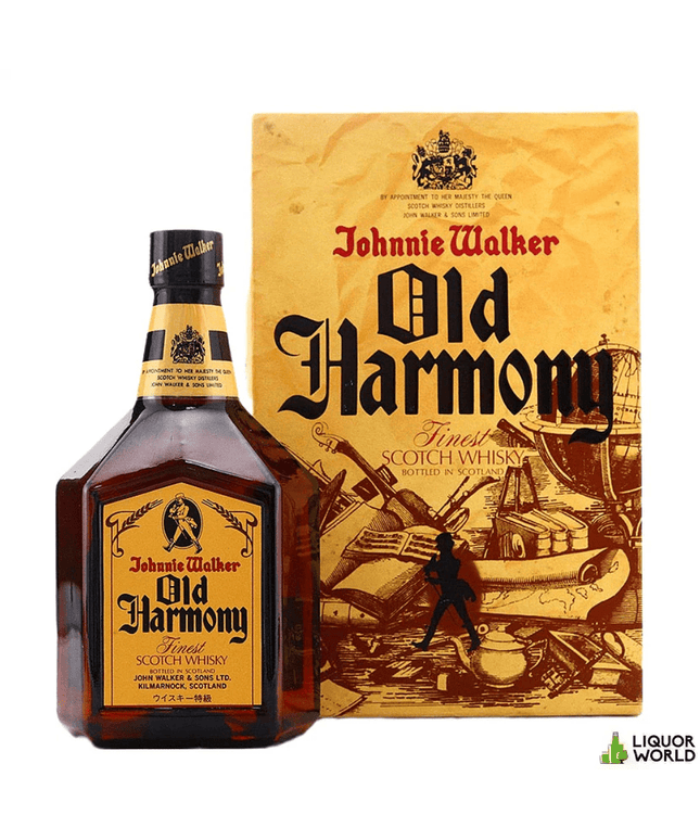 Johnnie Walker Old Harmony Blended Scotch Whisky 750mL - Liquorworld