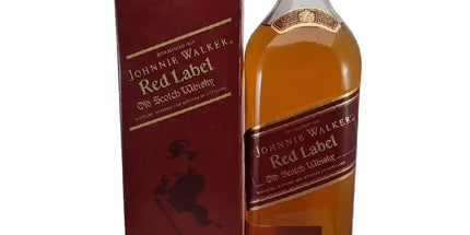 Johnnie Walker Red Label Left Striding Man Old Scotch Whisky 1000ml - Liquorworld