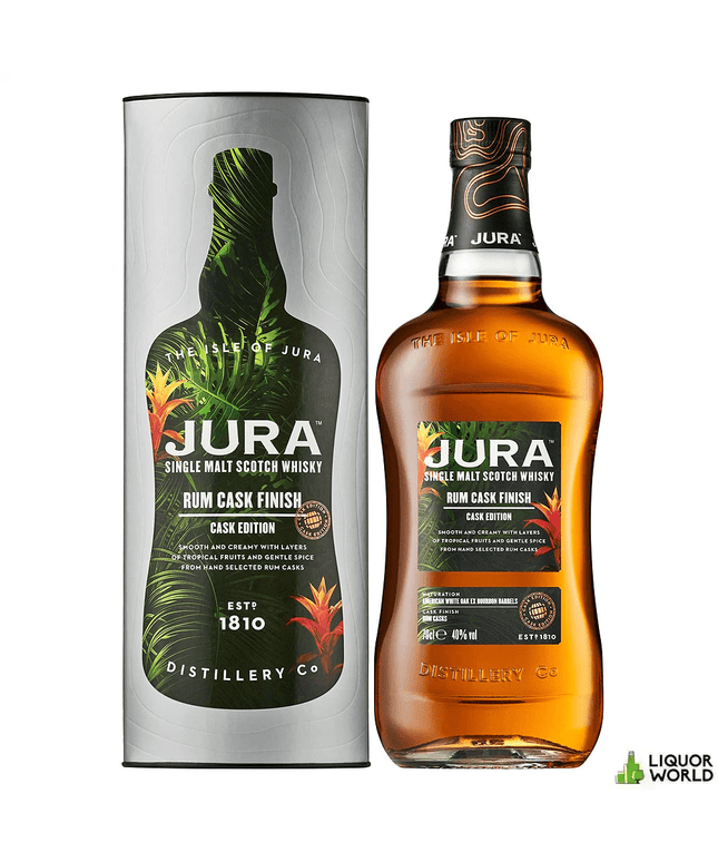 Jura Rum Cask Single Malt Scotch Whisky 700mL - Liquorworld