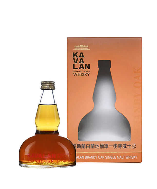 Kavalan Brandy Oak Alambic Cask Strength Single Malt Taiwanese Whisky Miniature 200mL - Liquorworld