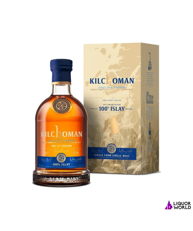 Kilchoman 100% Islay 12th Edition Single Malt Scotch Whisky 700ml - Liquorworld