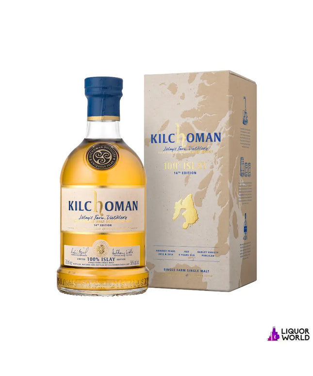 Kilchoman 100% Islay 14th Edition Single Malt Scotch Whisky 700ml - Liquorworld