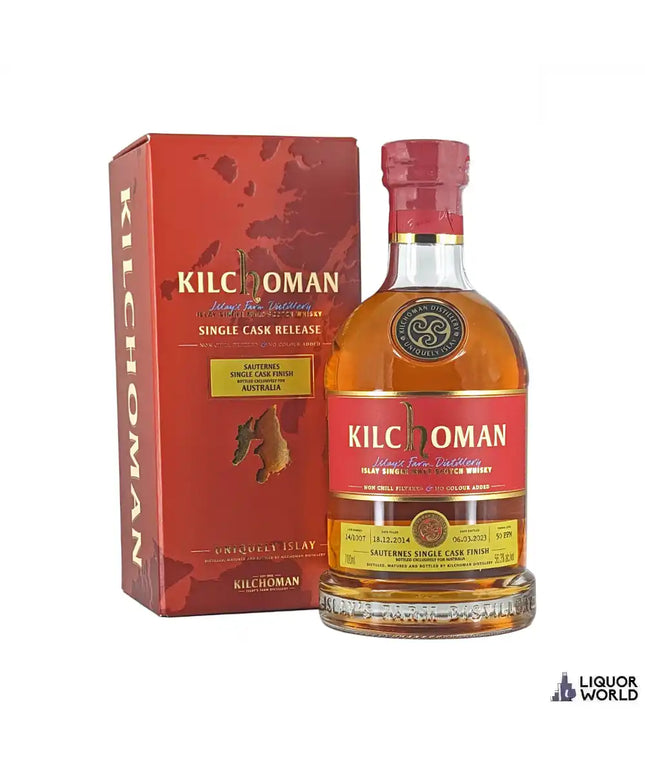 Kilchoman Australian Exclusive Sauternes Cask Finish Islay Single Malt Scotch Whisky 700ml - Liquorworld