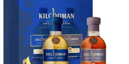 Kilchoman Machir Bay & Sanaig Gift Set Single Malt Scotch Whisky 2 x 200mL