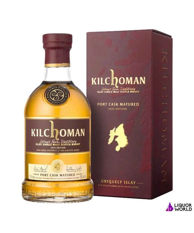 Kilchoman Port Cask Matured Limited Edition Single Malt Scotch Whisky 700ml