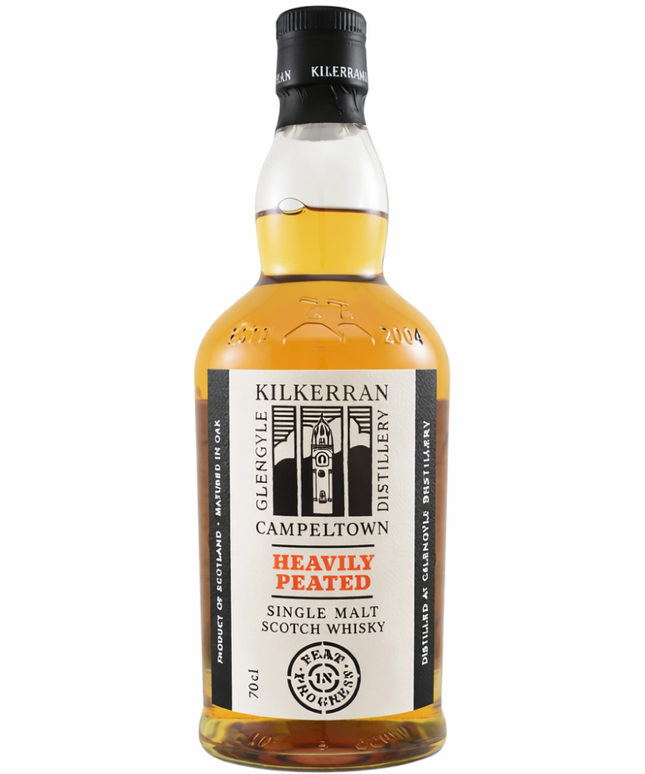 Kilkerran Heavily Peated Batch #8 2023 Release Campbeltown Single Malt Scotch Whisky 700mL