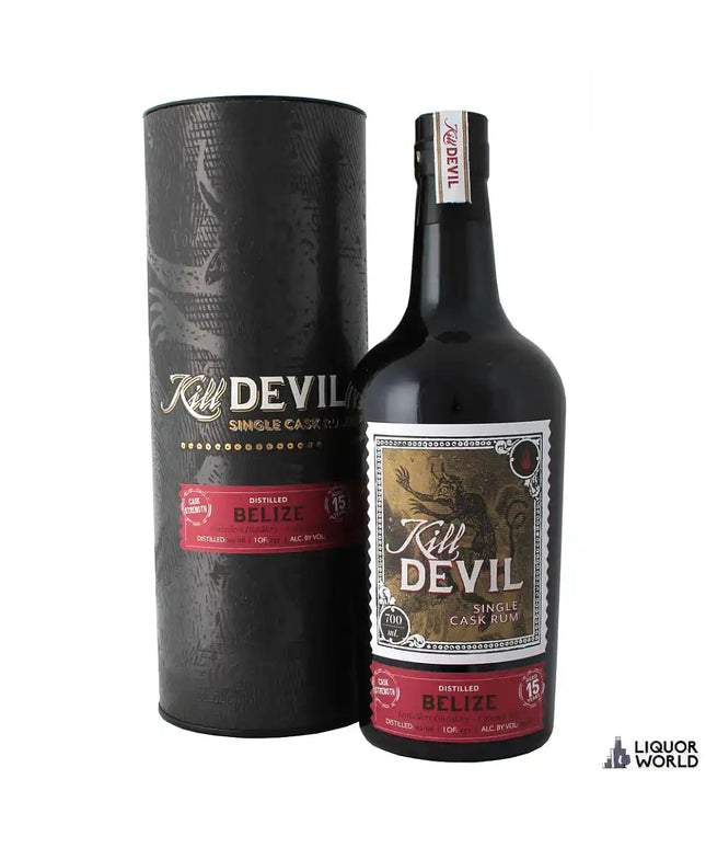 Kill Devil Belize Travellers Distillery 15 Year Old Single Cask Rum 700ml - Liquorworld