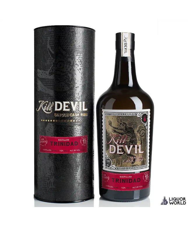 Kill Devil Trinidad Distillery 15 Year Old Single Cask Rum 700ml - Liquorworld