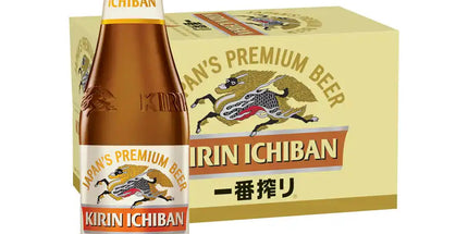 Kirin Ichiban Japanese Beer Case 4 x 6 330mL Bottles - Liquorworld