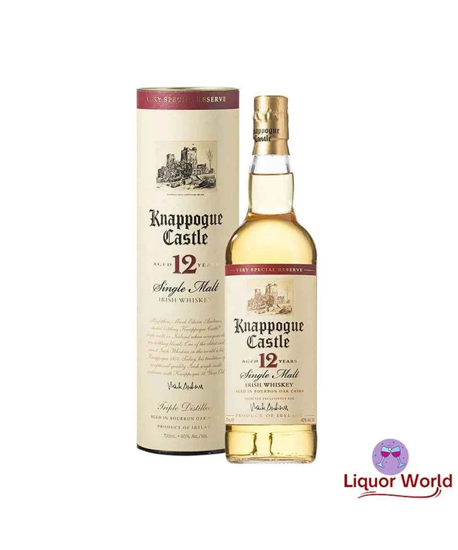 Knappogue Castle 12 Year Old Single Malt Irish Whiskey 750ml