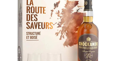 Knockando 21 Year Old Master Reserve + 2 Glasses Gift Pack Single Malt Scotch Whisky 700mL - Liquorworld