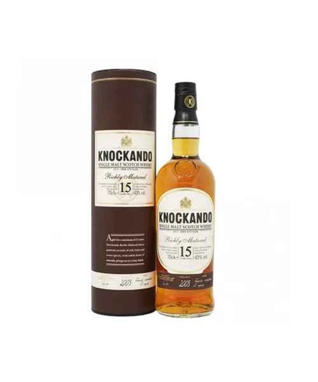 Knockando Richly Matured 15 Year Old Single Malt Scotch Whisky (700ml)
