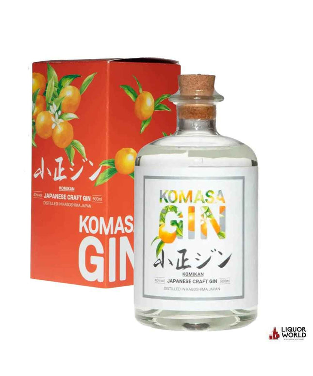 Komasa Gin Komikan Japanese 500ml