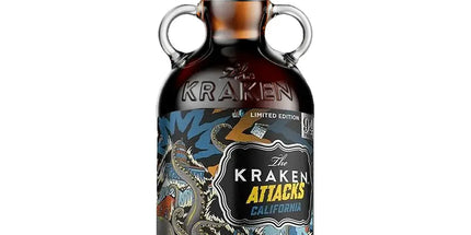 Kraken Attacks California Limited Edition 94 Proof 47% ABV Black Spiced Rum 750mL - Liquorworld