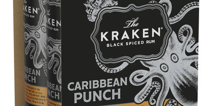 Kraken Spiced Rum Caribbean Punch Cans 330ml (24 Pack) - Liquorworld