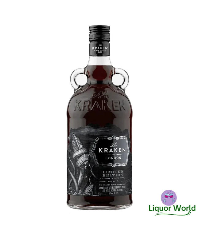 Kraken vs London Batch No. 1 Limited Edition Black Spiced Rum 1L - Liquorworld