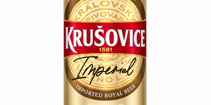 Krusovice Czech Royal Imperial Pale Lager Imported Beer Case 24 x 500mL Cans