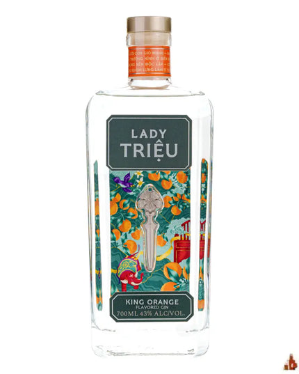 Lady Trieu King Orange Gin 700ml - Liquorworld