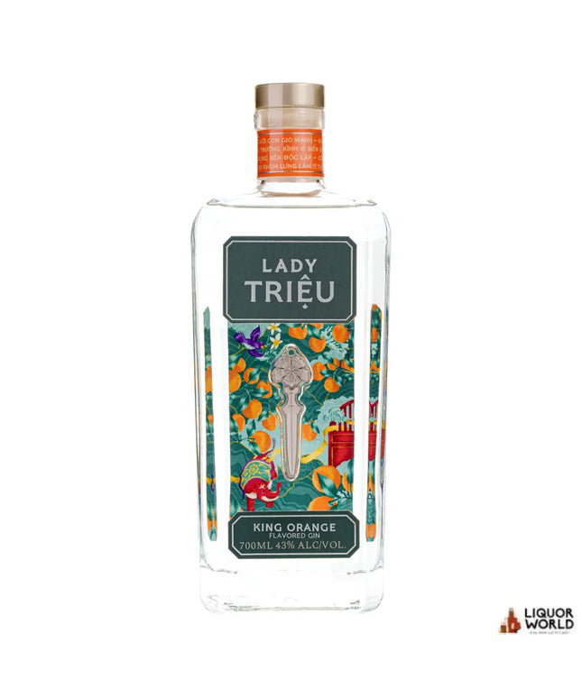 Lady Trieu King Orange Gin 700ml - Liquorworld
