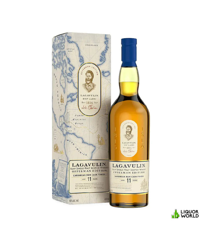 Lagavulin 11 Year Old Caribbean Rum Casks Offerman Edition #4 Single Malt Scotch Whisky 750mL - Liquorworld