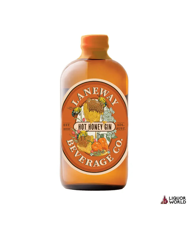 Laneway Hot Honey Gin 500ml - Liquorworld