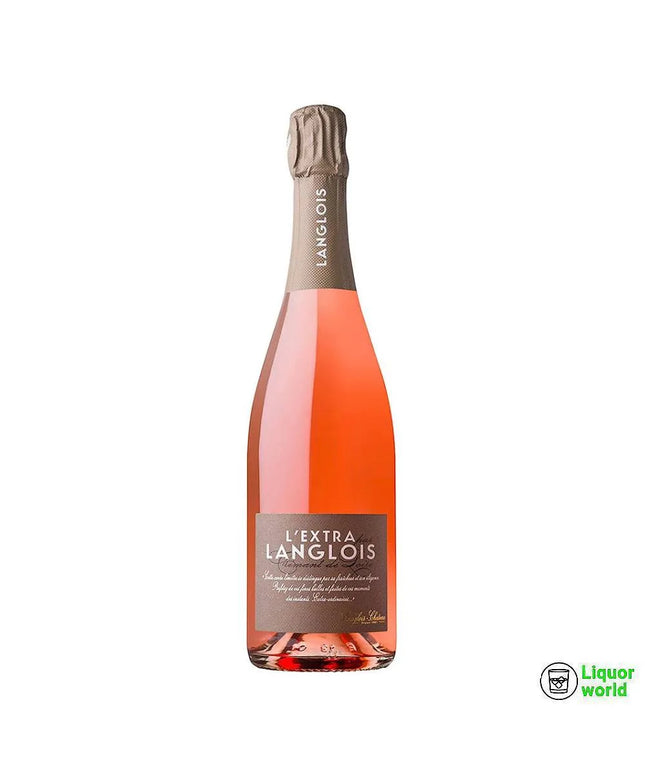 Langlois-Chateau Cremant de Loire L’Extra Rose par Langlois Sparkling Dry Rose wine 750mL - Liquorworld