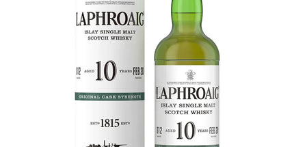 Laphroaig 10 Year Old Cask Strength Batch 012 Single Malt Scotch 700mL - Liquorworld