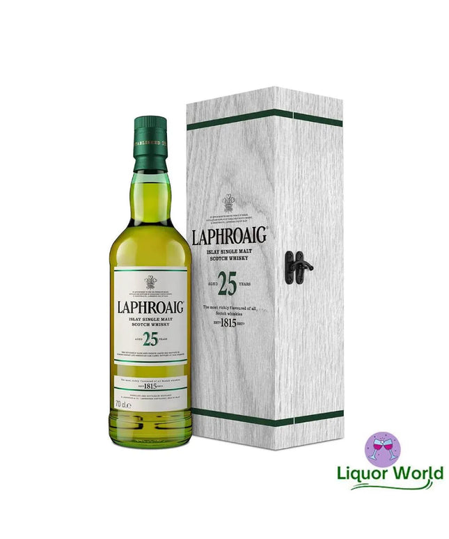 Laphroaig 25 Year Old Cask Strength 2022 Edition Single Malt Scotch Whisky 700mL - Liquorworld