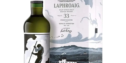 Laphroaig 33 Year Old Strong Characters Chapter #1 Donald Johnston Single Malt Scotch Whisky 700mL - Liquorworld