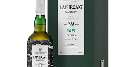 Laphroaig 39 Year Old The Wall Collection "Rope" By Laura Carlin Single Malt Scotch Whisky 700mL