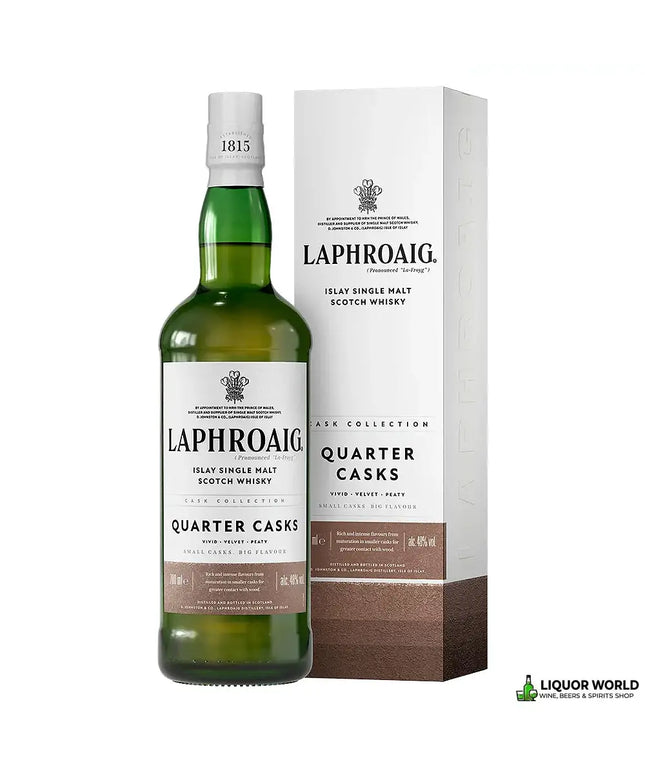Laphroaig Quarter Cask Single Malt Scotch Whisky 700mL