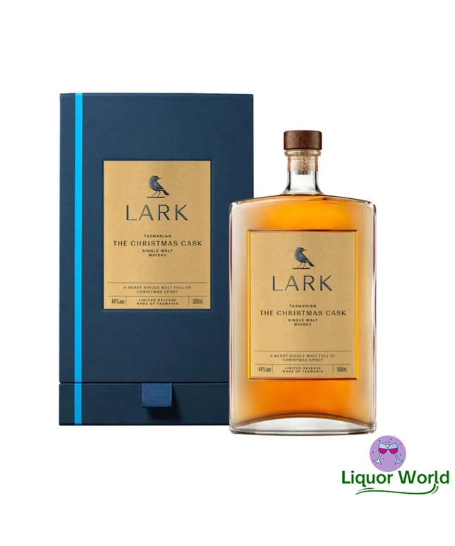 Lark Christmas Cask 2022 Limited Release Single Malt Australian Whisky 500mL - Liquorworld