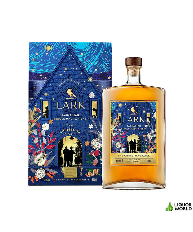 Lark Christmas Cask 2024 Limited Release Single Malt Australian Whisky 500mL - Liquorworld