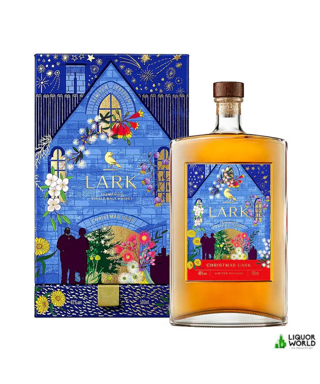Lark Christmas Cask 2025 Limited Release Single Malt Australian Whisky 500mL - Liquorworld