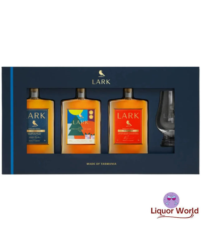 Lark Distillery Christmas 2023 Single Malt Whisky Giftpack 3 X 100ml - Liquorworld