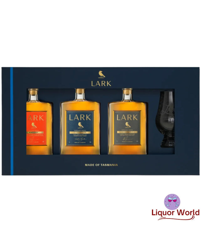 Lark Distillery Signature Single Malt Whisky Giftpack 3 X 100ml - Liquorworld