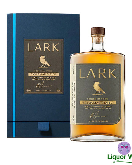 Lark Tasmanian Peated Single Malt Australian Whisky 500mL
