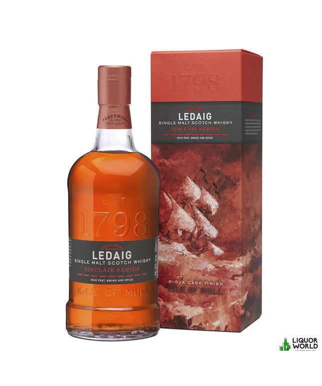 Ledaig Sinclair Series Riojo Finish Single Malt Scotch Whisky 700mL - Liquorworld