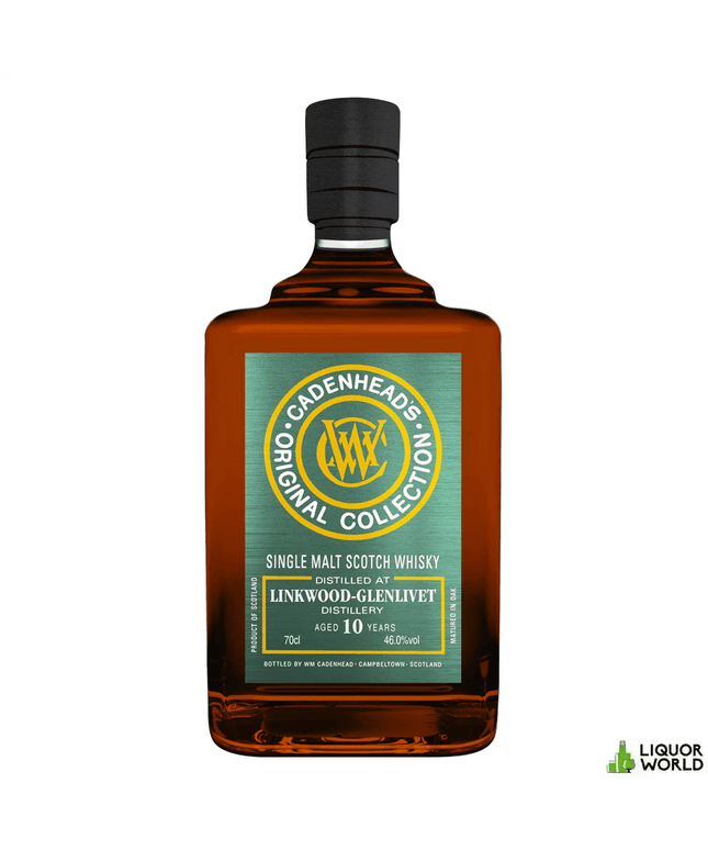 Linkwood 10 Year Old 2013 Oloroso Sherry Casks Cadenhead's Original Collection Single Malt Scotch Whisky 700mL - Liquorworld