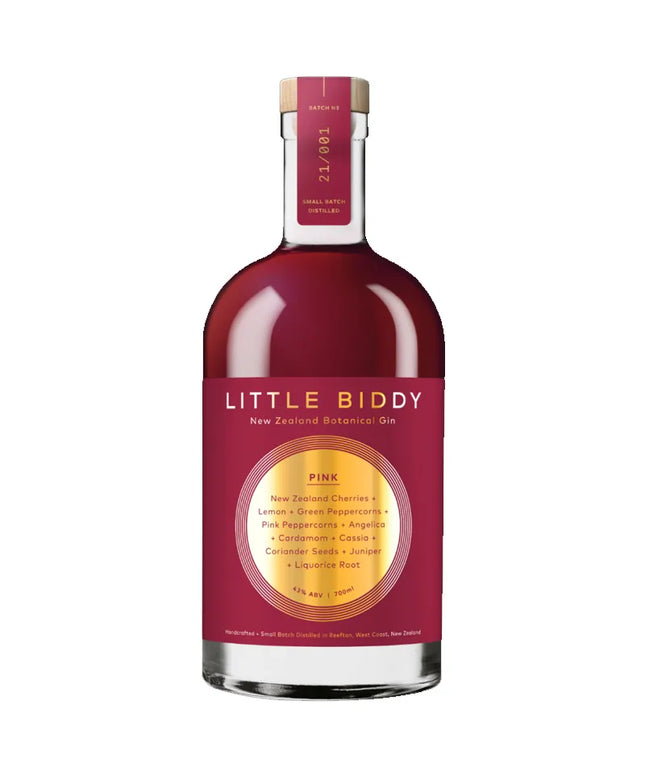 Little Biddy NZ Pink Gin 700ml - Liquorworld