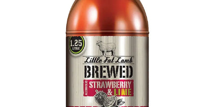Little Fat Lamb Brewed Alcoholic Strawberry & Lime Cider 1.25L - Liquorworld