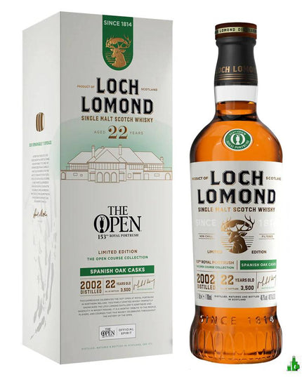 Loch Lomond 22 Year Old Open Course 153rd Royal Portrush Spanish Oak Casks Single Malt Scotch Whisky 700mL - Liquorworld