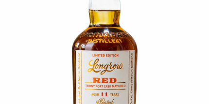 Longrow 11 Year Old Red Tawny Port Cask Matured Peated Campbeltown Single Malt Scotch Whisky 700mL