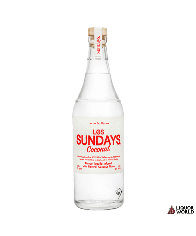 Los Sundays Coconut Tequila 700ml - Liquorworld
